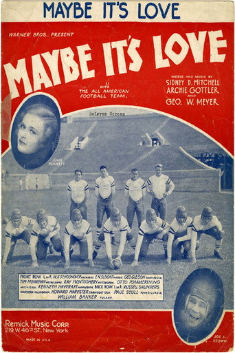 Movie poster for Maybe It's Love (1930)
