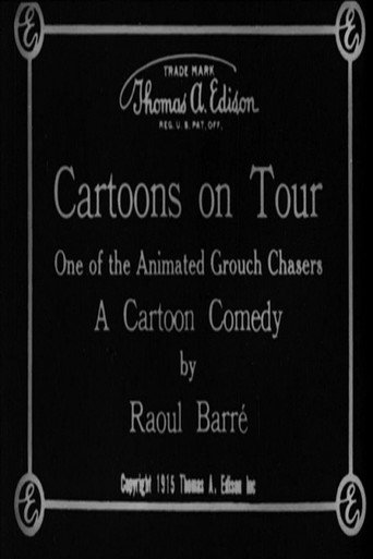 Movie poster for Cartoons On Tour (1915)