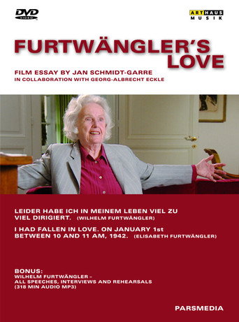 Movie poster for Furtwängler's Love (2004)