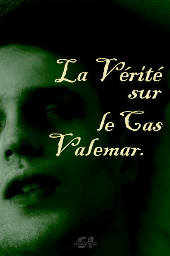 Movie poster for La Vérité sur le Cas Valdemar
