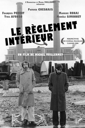 Movie poster for Le règlement intérieur (1980)