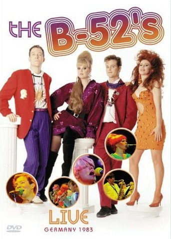 Movie poster for The B-52's: Live: Germany 1983 (2010)