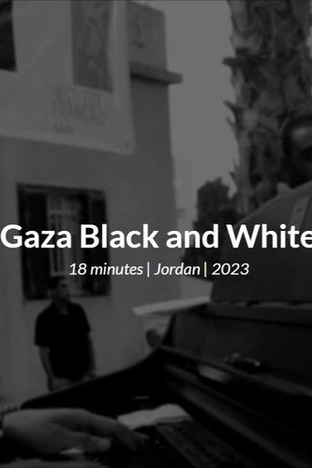 Movie poster for Gaza Black and White (2023)