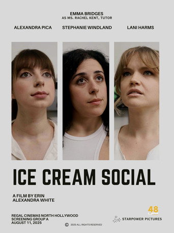 Movie poster for Ice Cream Social