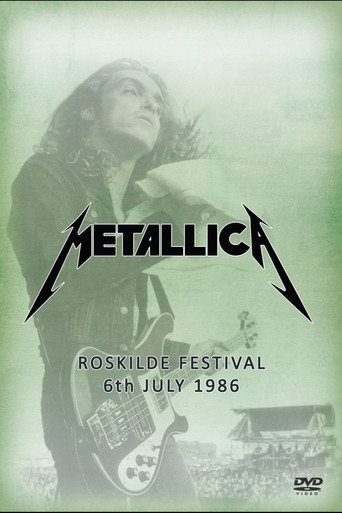 Movie poster for Metallica -  Roskilde Festival (1986)