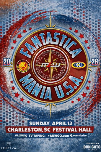 MLW & NJPW Present CMLL Fantastica Mania USA 2026 poster