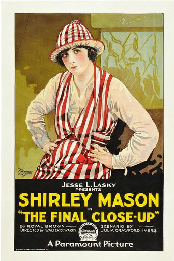 Movie poster for The Final Close-Up (1919)