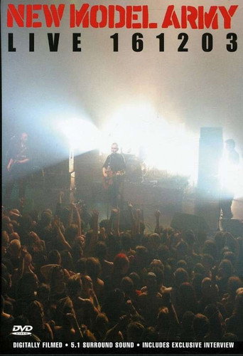 Movie poster for New Model Army - Live 161203 (2004)