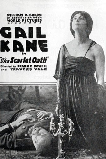 Movie poster for The Scarlet Oath (1916)