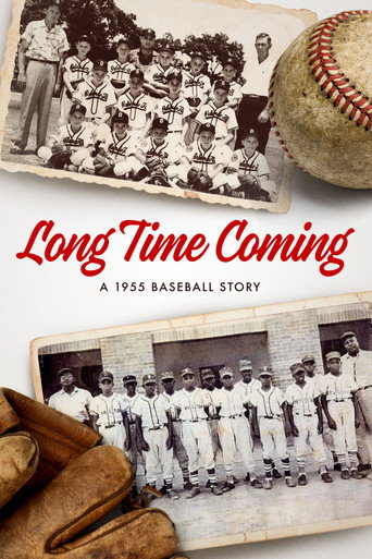 Movie poster for Long Time Coming: A 1955 Baseball Story (2017)