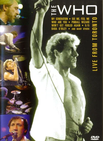 Movie poster for The Who: Live from Toronto (1984)