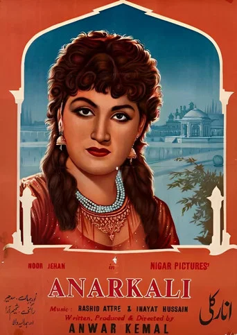 Movie poster for Anarkali (1958)