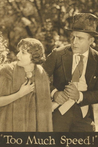 Movie poster for Too Much Speed (1921)