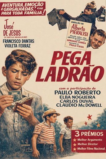 Movie poster for Pega Ladrão (1957)