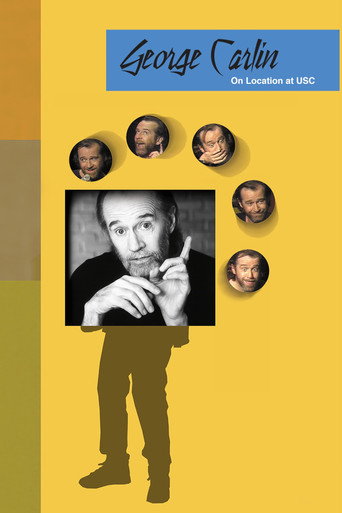 Movie poster for George Carlin: On Location at USC (1977)