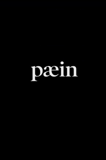 Movie poster for Paein