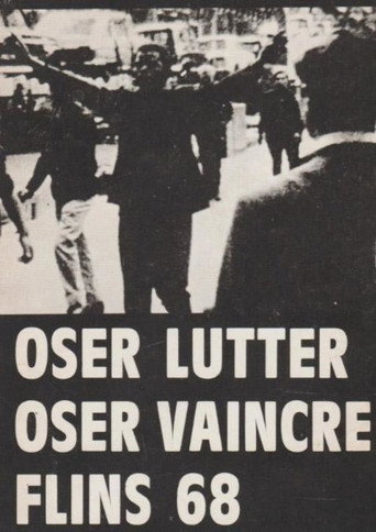 Movie poster for Dare to Struggle, Dare to Win (1968)
