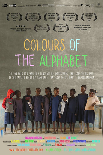 Movie poster for Colours of the Alphabet (2016)