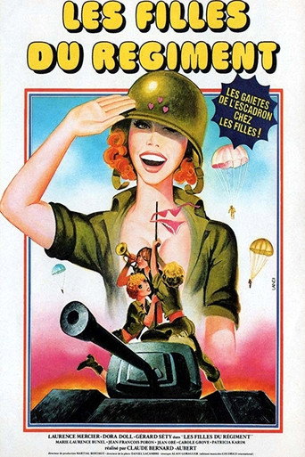 Les filles du régiment poster