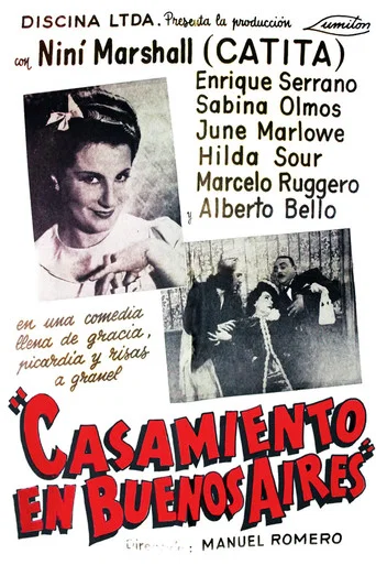Movie poster for Marriage in Buenos Aires (1940)