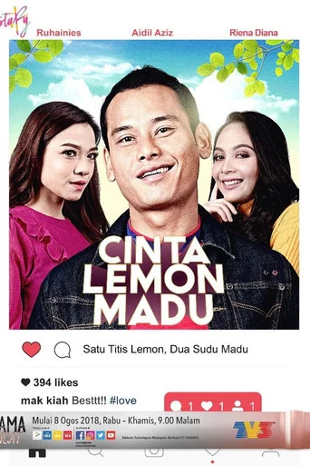 Movie poster for Cinta Lemon Madu (2017)