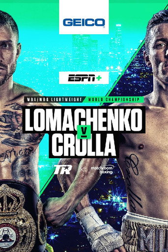Movie poster for Vasyl Lomachenko vs. Anthony Crolla (2019)