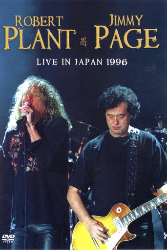 Movie poster for Robert Plant & Jimmy Page: Live In Japan 1996 (1996)