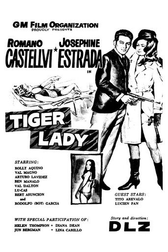 Movie poster for Tiger Lady (1966)
