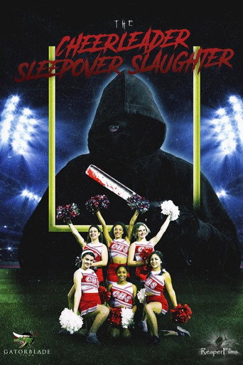 Movie poster for The Cheerleader Sleepover Slaughter (2022)
