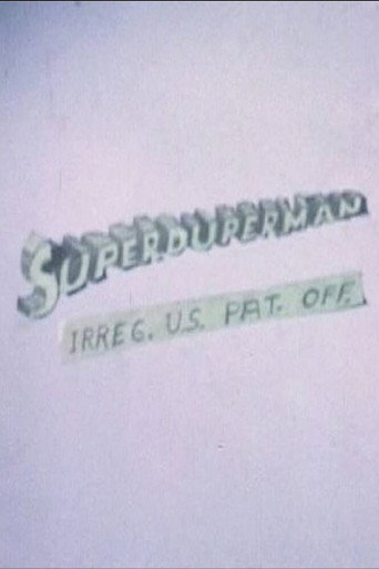 Movie poster for Superduperman (1962)