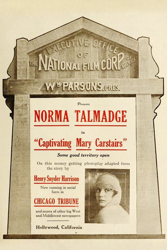 Movie poster for Captivating Mary Carstairs (1915)