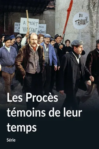 Les procès témoins de leur temps poster