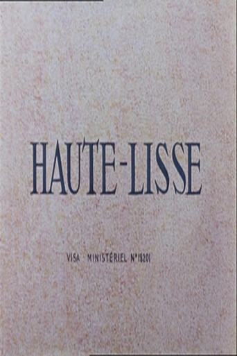 Movie poster for Haute-Lisse (1956)