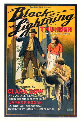 Movie poster for Black Lightning (1924)