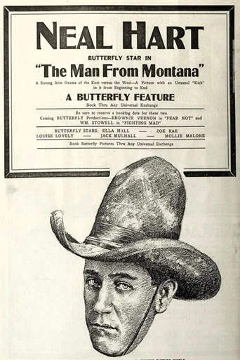 Movie poster for The Man from Montana (1917)