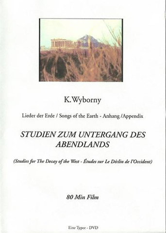 Movie poster for Studies for the Decay of the West (2010)