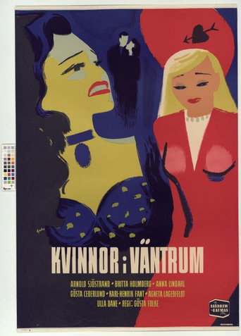 Movie poster for Kvinnor i väntrum (1946)