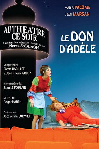 Le don d'Adèle poster