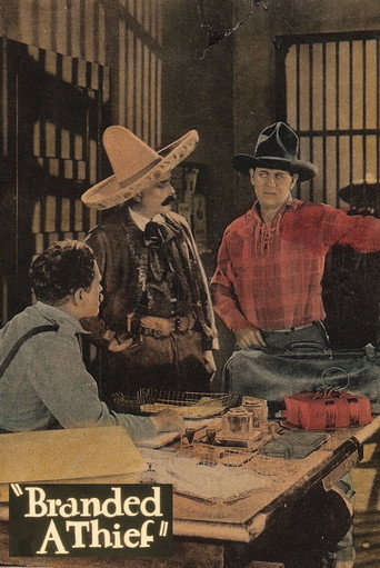 Movie poster for Branded a Thief (1924)