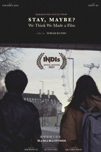 Stay Maybe? We Think We Made a Film poster