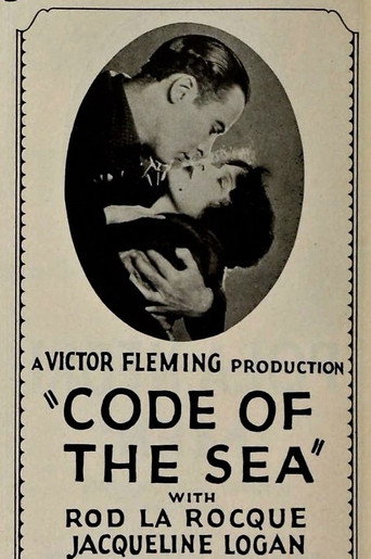 Movie poster for Code of the Sea (1924)