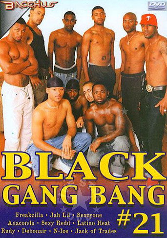 Movie poster for Black Gang Bang 21 (2004)