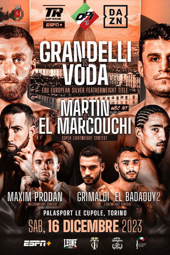 Movie poster for Francesco Grandelli vs. Stefan Voda (2023)