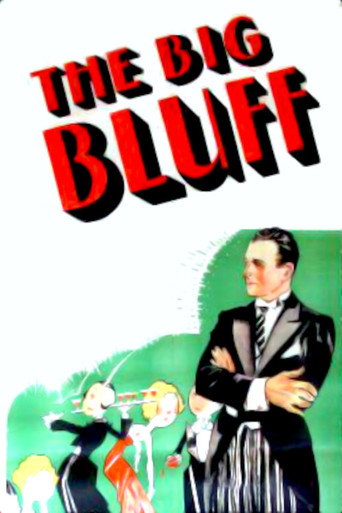 Movie poster for The Big Bluff (1933)