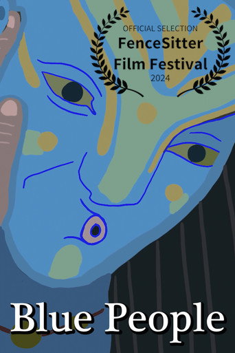 Movie poster for Blue People (2023)