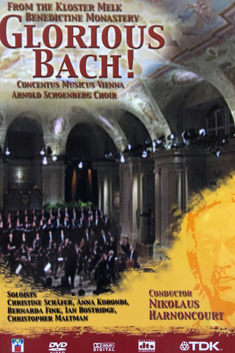 Movie poster for Advent concert Glorious Bach! (2000)
