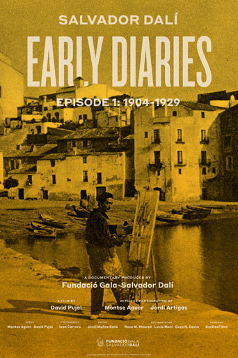 Movie poster for Salvador Dalí: Early Diaries – Episode 1: 1904-1929 (2022)