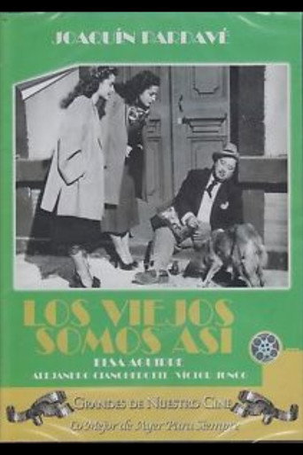 Movie poster for Los viejos somos así (1948)