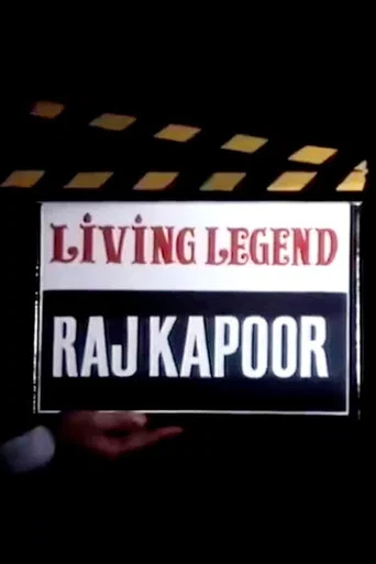 Movie poster for Living Legend - Raj Kapoor (1986)