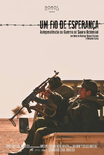 Movie poster for A Thread of Hope: independence or war in Western Sahara (2018)